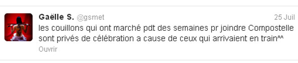 Couillon COmpostelle