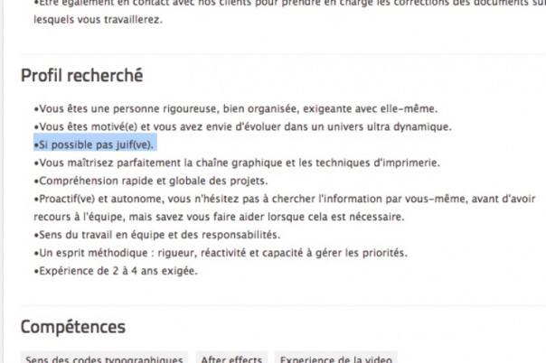 Agence graphiqe pas juif