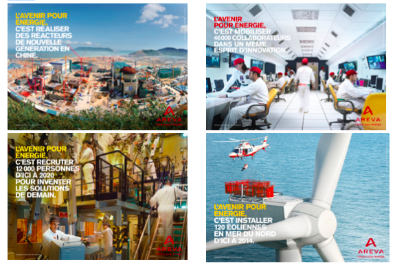 Publicité 2013 Areva