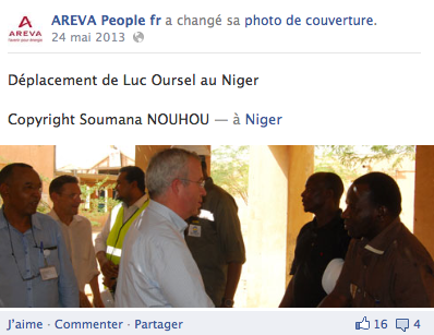 Visite du CEO au Niger