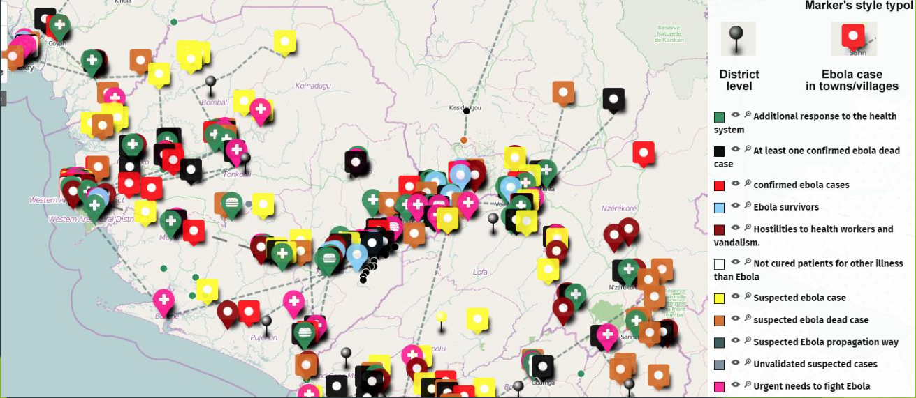 Ebola Openstreetmap