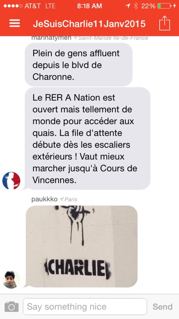 Firechat lancé par Marina Tymen