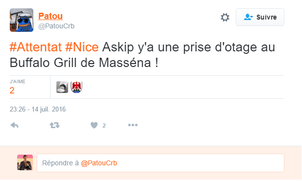 Premier tweet Buffalo Nice
